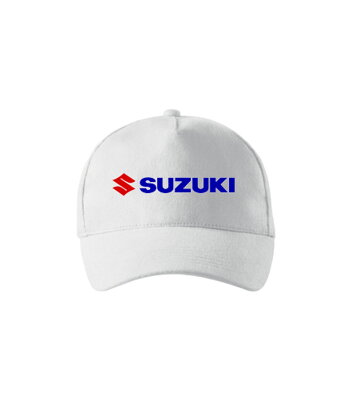 Šiltovka Suzuki, biela