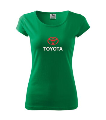 Dámske tričko Toyota, zelené