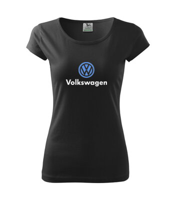 Dámske tričko Volkswagen, čierne 2