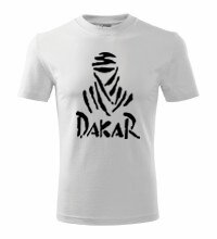 Tričko Dakar, biele