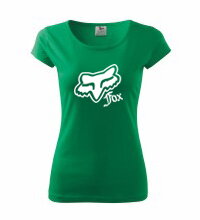 Dámske tričko Fox, zelené