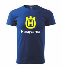 Tričko Husqvarna, modré