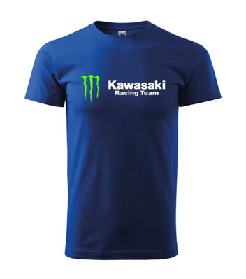 Tričko Kawasaki Monster, modré