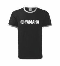 Tričko Yamaha, čierne duo 2