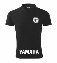 Polokošeľa Yamaha, čierna 