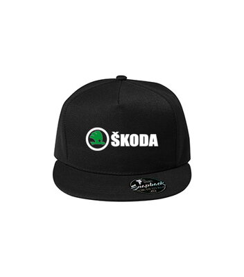 Šiltovka Snap ŠKODA, čierna