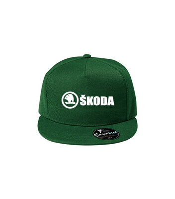 Šiltovka Snap ŠKODA, zelená 