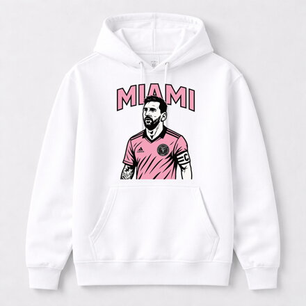 Mikina s kapucňou MIAMI - Messi
