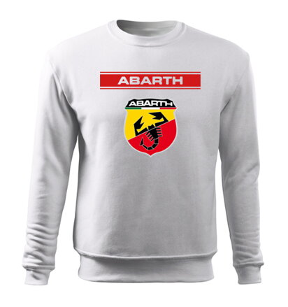 Mikina ABARTH, biela
