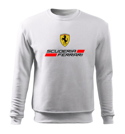 Mikina SCUDERIA FERRARI, biela