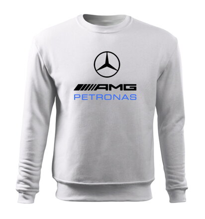 Mikina Mercedes AMG PETRONAS, biela