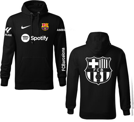 Mikina BARCELONA šport, čierna