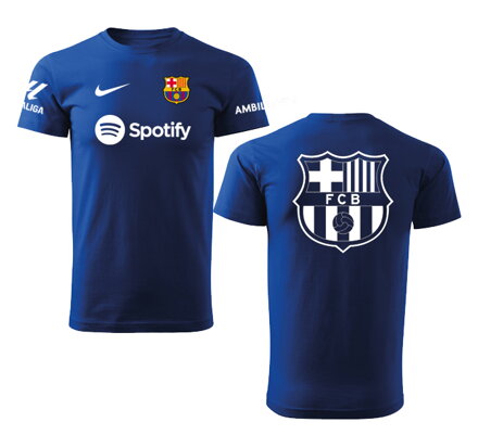 Tričko BARCELONA šport, modré