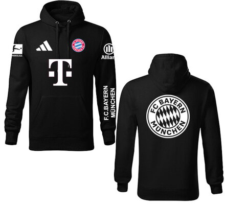 Mikina FC BAYERN šport, čierna