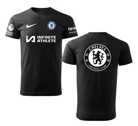 Tričko FC CHELSEA šport, čierne