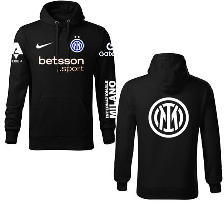 Mikina INTER MILAN šport, čierna