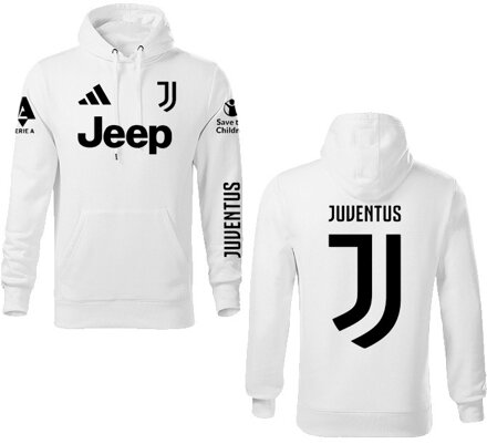 Mikina JUVENTUS šport, biela