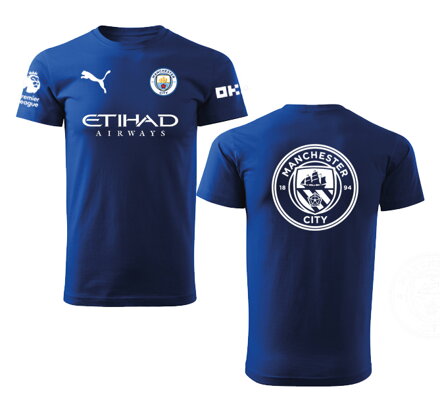 Tričko MANCHESTER CITY šport, modré
