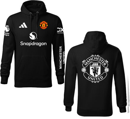 Mikina MANCHESTER UNITED šport, čierna 