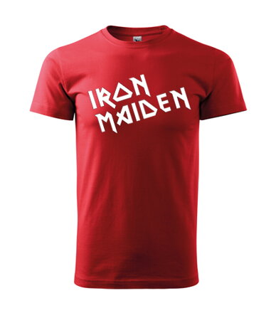 Tričko IRON MAIDEN, červené