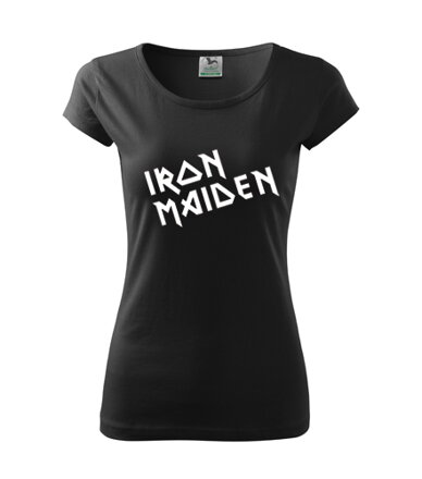 Dámske tričko IRON MAIDEN, čierne