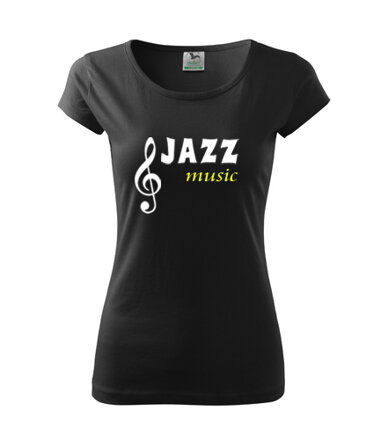 Dámske tričko JAZZ, čierne 3