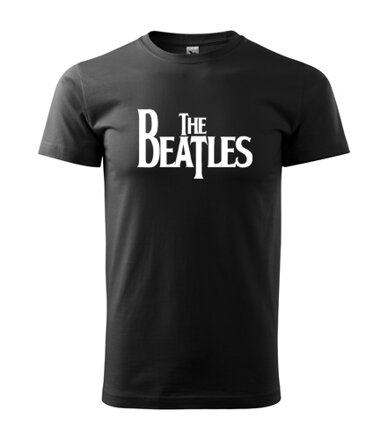 Tričko THE BEATLES, čierne