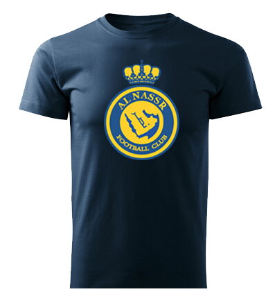 Tričko AL NASSR, tmavomodré