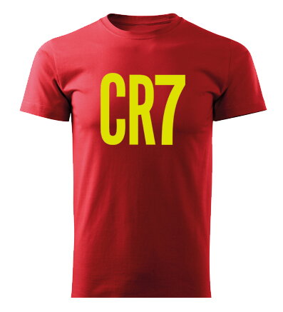 Tričko CR7, červené