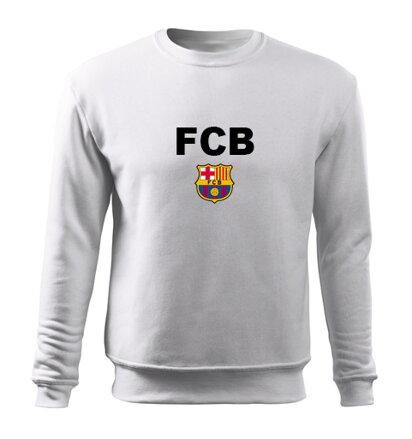 Mikina FCB, biela
