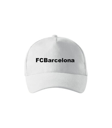 Šiltovka FCBarcelona, biela