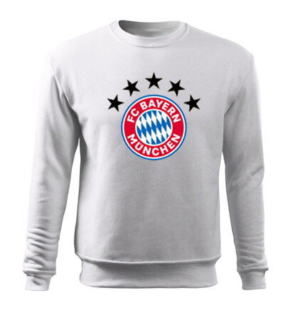 Mikina Bayern, biela