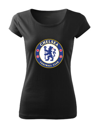 Dámske tričko Chelsea, čierne