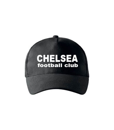 Šiltovka F.C.Chelsea, čierna