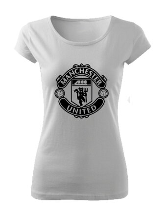 Dámske tričko Manchester United, biele 3