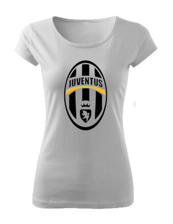 Dámske tričko FC Juventus, biele