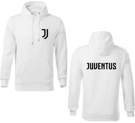 Mikina s kapucňou JUVENTUS, biela