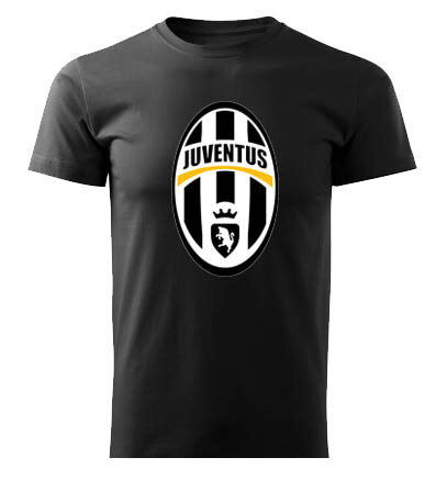 Tričko FC Juventus, čierne