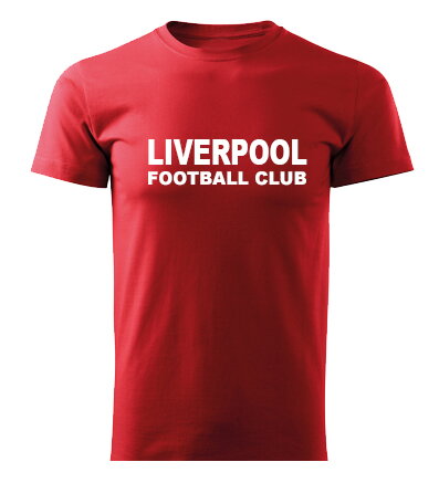 Tričko FC LIVERPOOL, červené