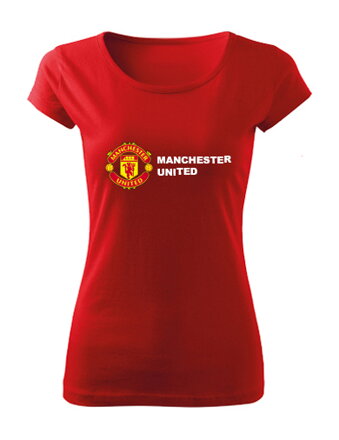 Dámske tričko Manchester United, červené 2