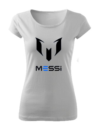 Dámske tričko MESSI, biele
