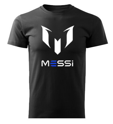 Tričko MESSI, čierne