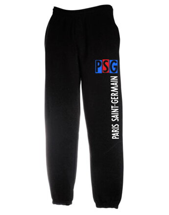 Tepláky PSG, čierne 2