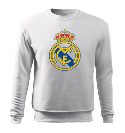Mikina Real Madrid, biela