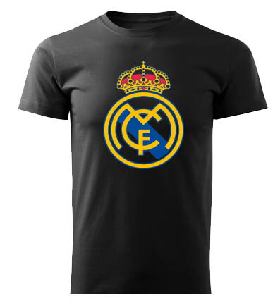 Tričko Real Madrid, čierne