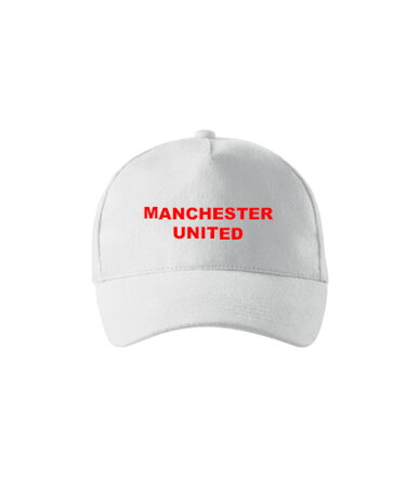 Šiltovka Manchester United, biela