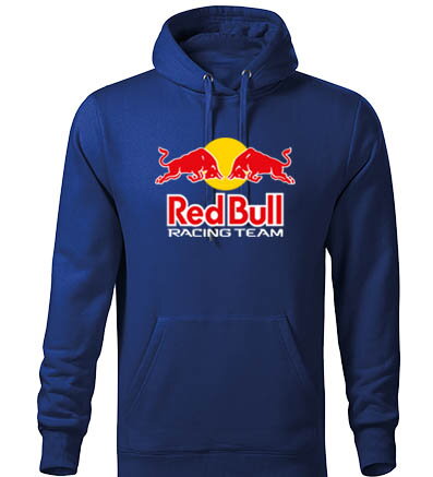 Mikina s kapucňou Red Bull, modrá