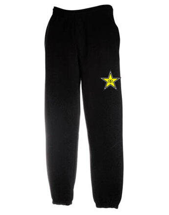 Tepláky RockStar, čierne