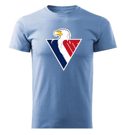 Tričko HC Slovan, svetlomodré