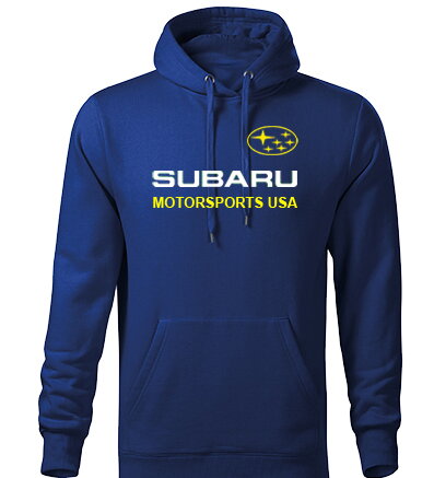 Mikina s kapucňou SUBARU MOTORSPORTS USA, modrá